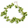 Pack of 6 x 160cm Artificial Ivy Garland Trailing Hanging Plant Faux Foliage - Variegated - Premium Quality