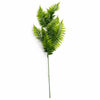 Pack of 6 x 50cm Artificial Fern Spray Stem - Spring Green