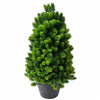 34cm Artificial Mini Pine Tree in Grey Pot
