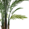 Artificial Tropical Raphis Palm Tree with Natural Trunk UV PROTECTED OUTDOOR Botanik