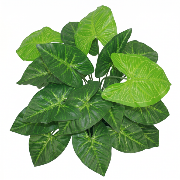 45cm Leaf Design UK Realistic Large Artificial Foliage Plant with Pot
