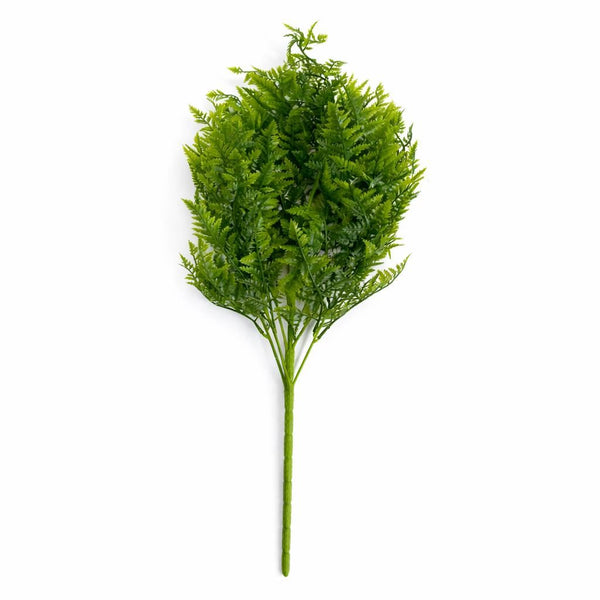 Pack of 6 x 75cm Artificial Fern Foliage Bush Stem