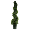 UV Resistant Plastic New Boxwood Spiral Tree 920 leaves