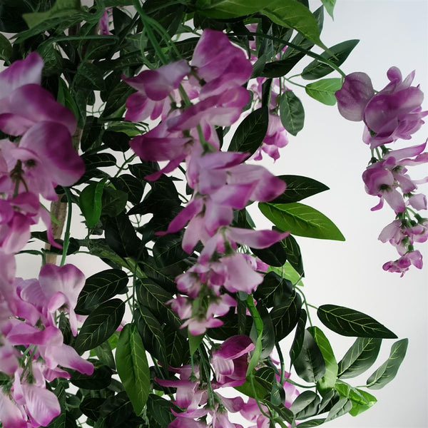 Artificial Pink Purple Wisteria Tree