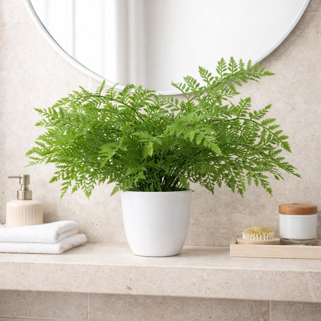 Faux 30cm Potted Royal Fern
