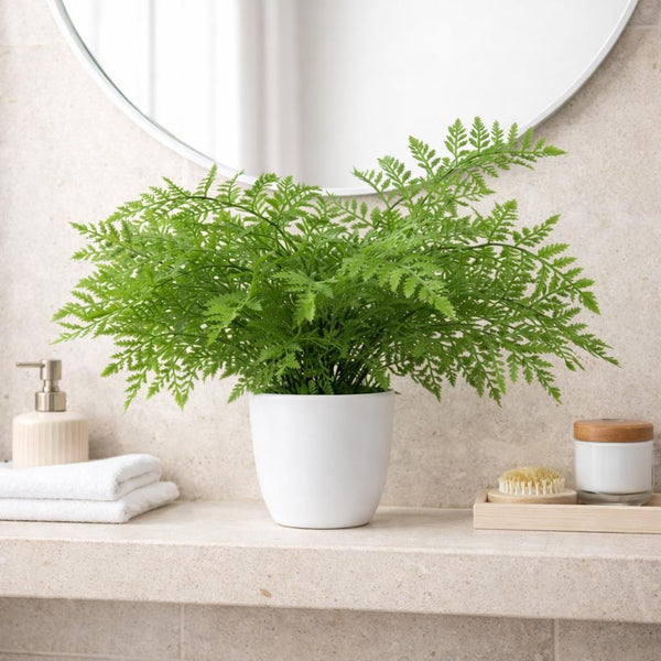 Faux 30cm Potted Royal Fern