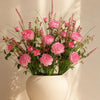 52cm Artificial Pink Peony Wildflower Bouquet