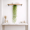 Pack of 6 x 90cm Artificial Trailing Leaf Vine Hanging Plant Faux Greenery Cascade