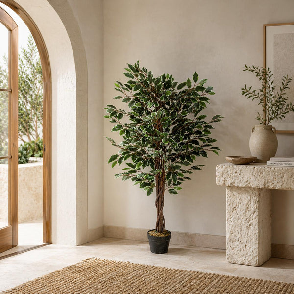 130cm Leaf Realistic Artificial Ficus Tree / Plant