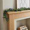Pack of 6 x 140cm Artificial Lavender Greenery Garland Hanging Decoration