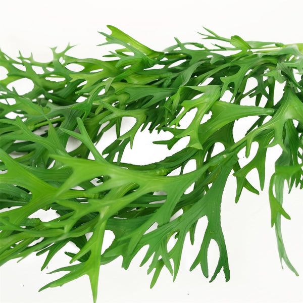 Pack of 6 x 80cm Hanging Artificial Staghorn Fern - Premium Quality