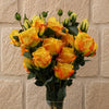 6 x 60cm Yellow Rose Artificial Flower Sprays - 24 Flowers 18 Buds - Premium Quality