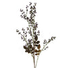 Pack of 6 x Artificial Foliage Dark Berry Stem 85cm