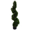 Leaf 120cm Sprial Cedar Tree Artificial