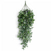 Pack of 6 x 75cm Artificial Trailing Round Botanik Hanging Foliage Plant - Soft Eucalyptus Green - Premium Quality
