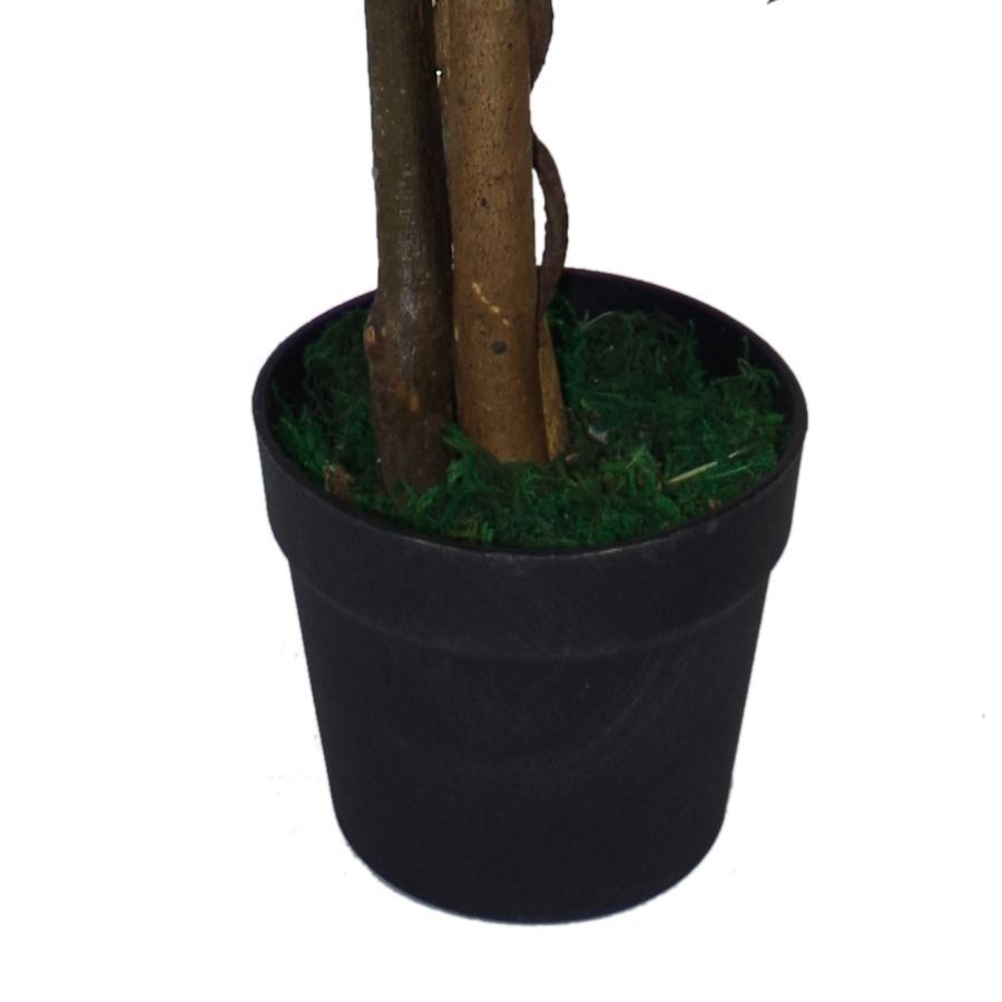 Leaf Realistic Artificial Ficus Tree / Plant 90cm