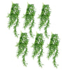 Pack of 6 x 80cm Hanging Artificial Staghorn Fern - Premium Quality