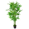 Artificial Bamboo Plants Trees Green 120cm UK