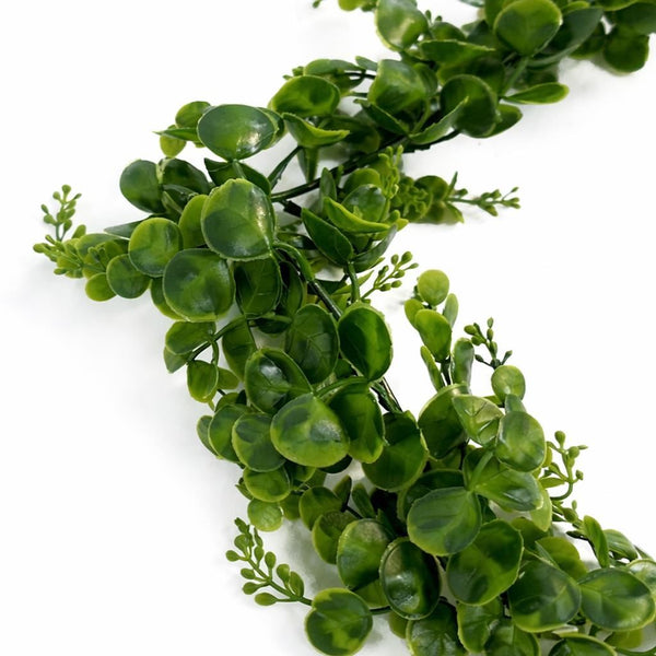 Pack of 6 x 180cm Artificial Eucalyptus Style Green Garland Hanging Decoration - Premium Quality