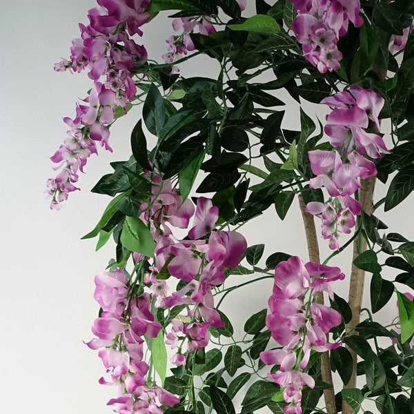 Artificial Pink Purple Wisteria Tree