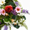 155cm Artificial Pink Meadow Flower Garland