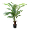 110cm Artificial Areca Palm Tree in Black Pot