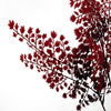 Artificial Autumn Trees Red Fern Tree Plant 70cm Leaf