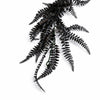 180cm Black Artificial Fern Garland Hanging Foliage Decoration