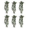 Pack of 6 x Hanging UV and Fire Resistant Artificial Angel Plant 76cm