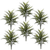 Pack of 6 x 78cm Fire Retardant Artificial Fern Foliage Branch