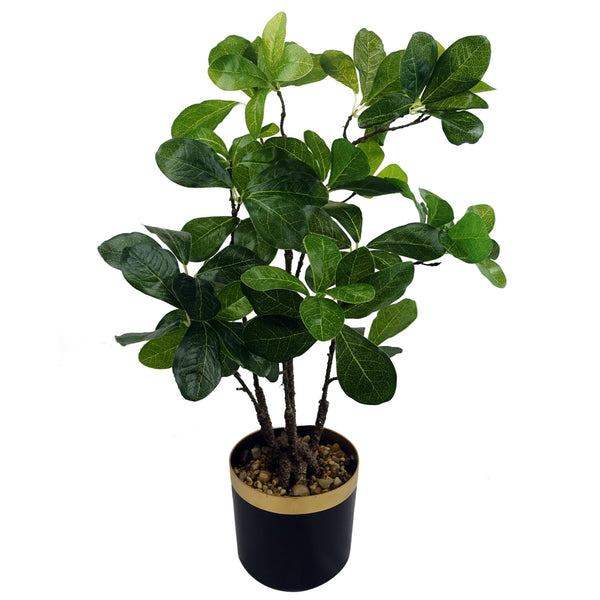 Leaf Design 60cm Artificial Tropical Bonsai Ficus Tree