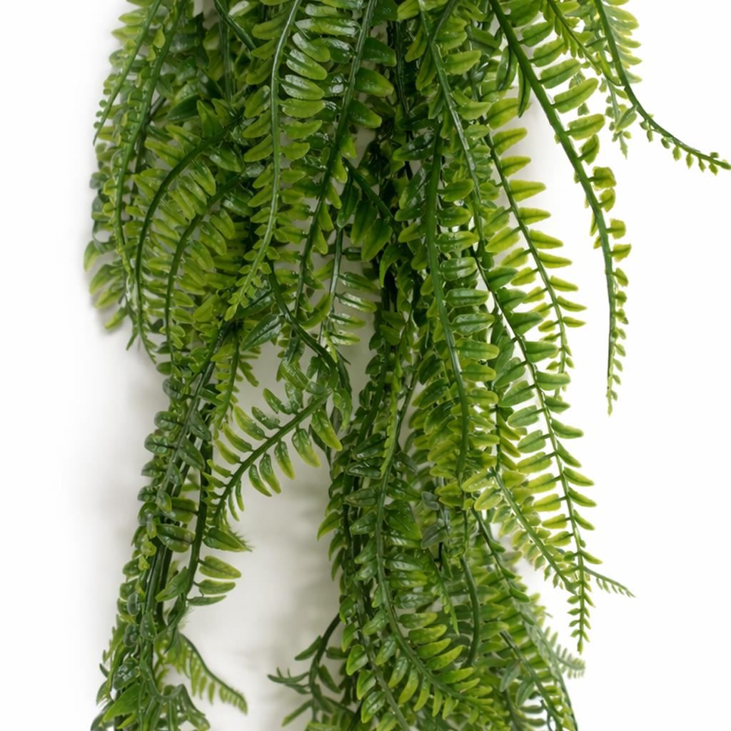 Pack of 6 x 75cm Artificial Trailing Fern Plant Hanging Faux Greenery