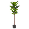 Large Fiddle Fig Tree Artificial 120cm Premium Plant