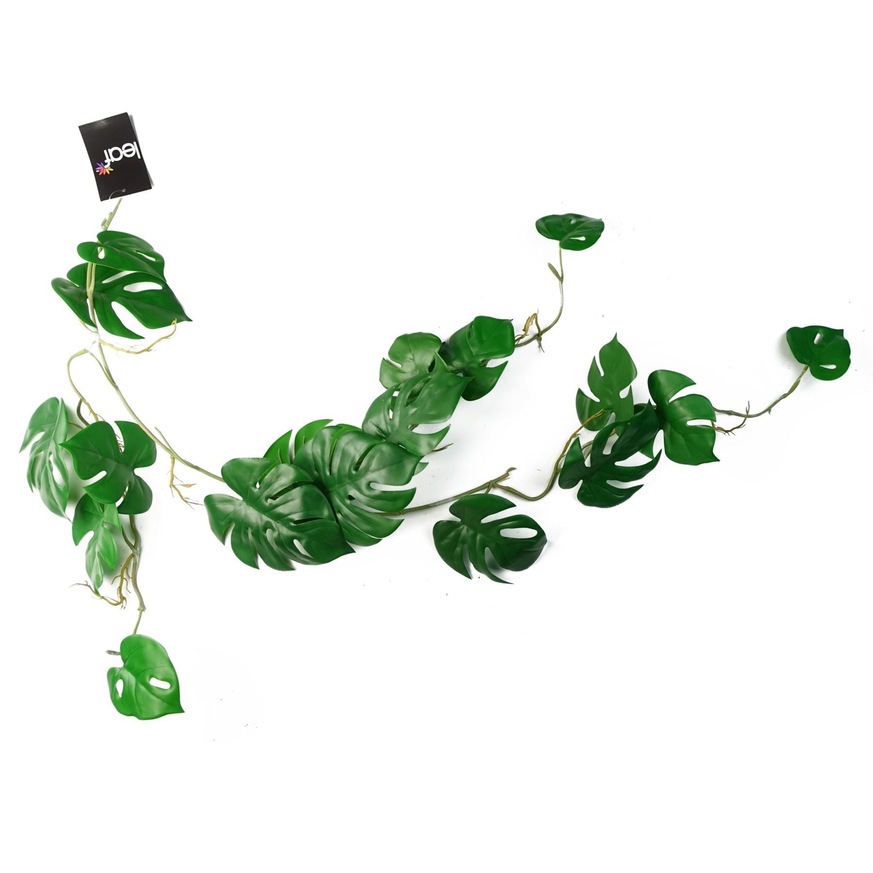 6 x 100cm Artificial Hanging Trailing Monstera Plant - Premium Quality