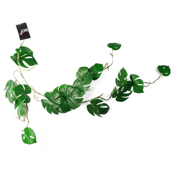 6 x 100cm Artificial Hanging Trailing Monstera Plant - Premium Quality