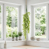 80cm Italian Ruscus Hanging Plant with Realistic Foliage - Light Green