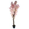 Artificial Blossom Tree Pink 150cm Fully