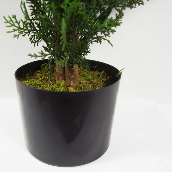 90cm Pair of Artificial Cypress Topiary - Premium Quality