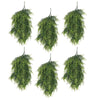 Pack of 6 x Hanging UV and Fire Resistant Artificial Foliage Plant 85cm - Premium Quality