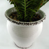 Artificial Fern Bush in Decorative Planter