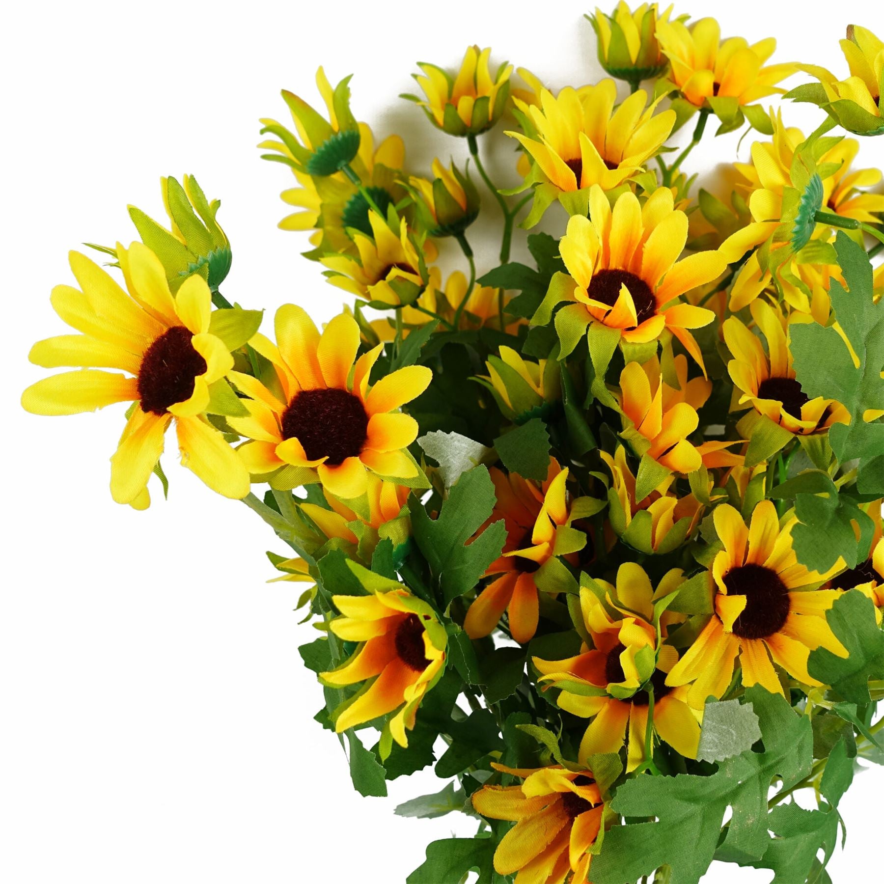 70cm Artificial Yellow Daisy Flower Spray