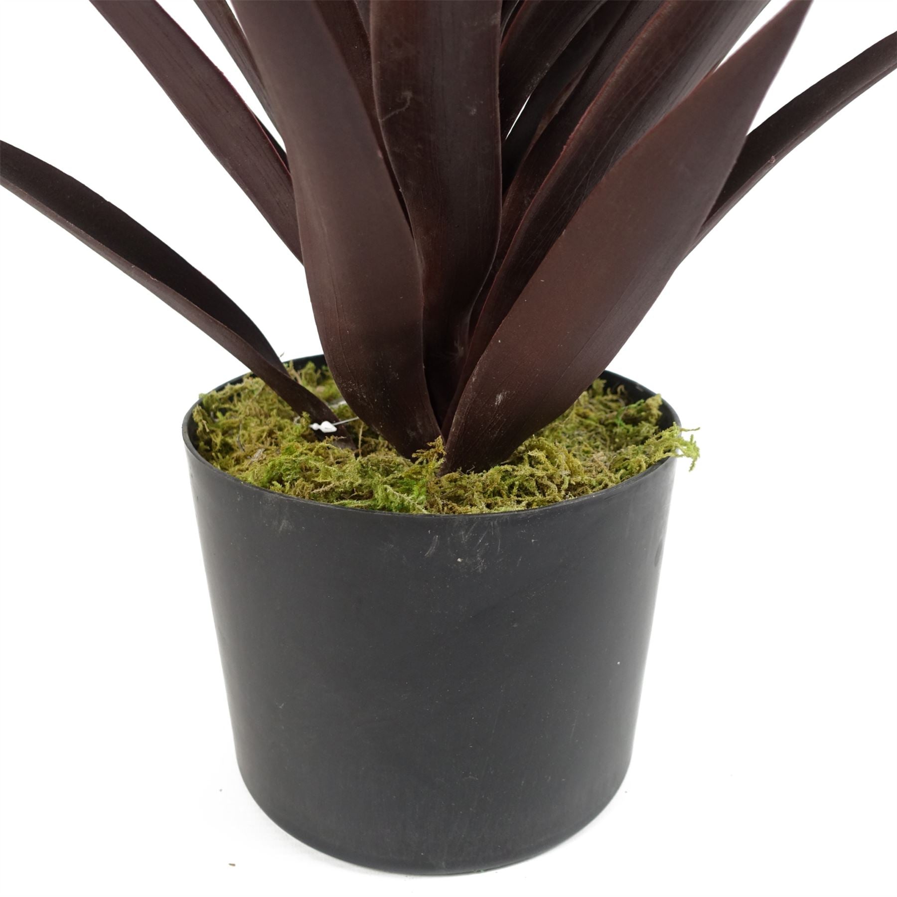 Realistic Artificial Plant Dark Red Yucca 85cm  - Realistic plant by Botanik