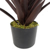 Realistic Artificial Plant Dark Red Yucca 85cm  - Realistic plant by Botanik