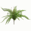 Artificial 60cm Bushy Dixie Wood Fern Light Green Plant