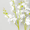 Artificial Orchid Flower in Pot 60cm White