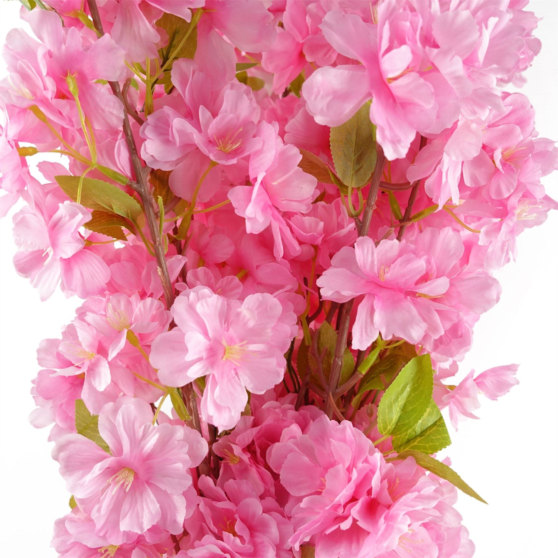 Artificial Flowers Pink Blossom Stem 100cm