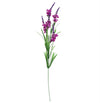 Pack of 6 x 80cm Dark Pink Larkspur Artifical Stem - Premium Quality