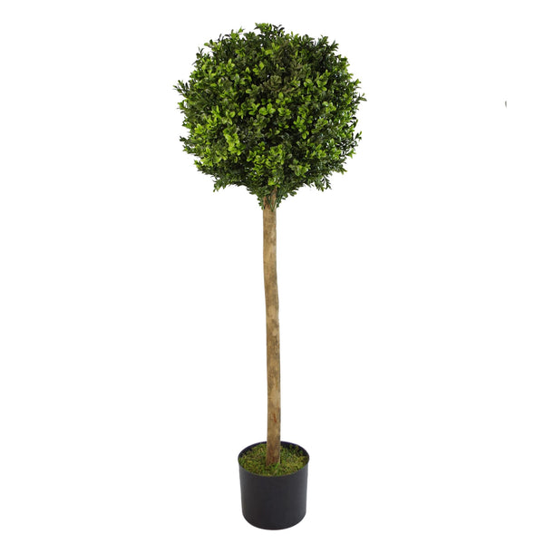 Artificial Boxwood Buxus Topiary Tree 120cm Trunk