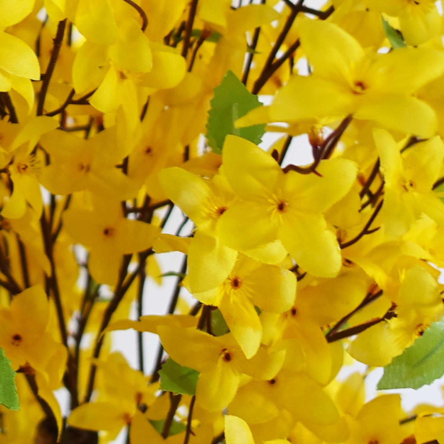 Artificial Forsythia Tree 120cm Leaf