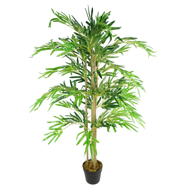 Artificial Bamboo Plants Trees Wood Trunk 120cm